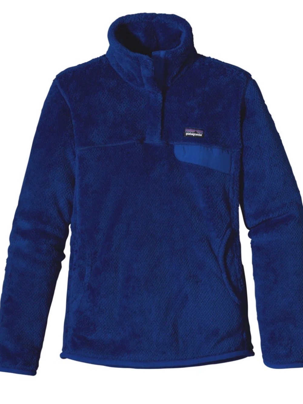 Patagonia Men's Zip-Up Fleece Sweater - Deep Blue
